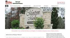 Desktop Screenshot of mostynmanor.magnoliatexas.info